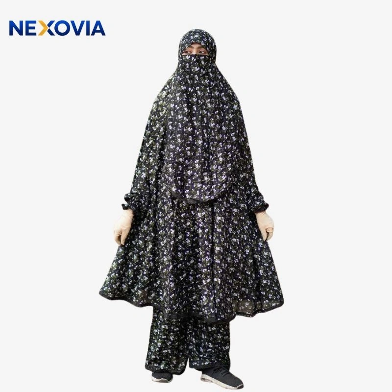 Plazo Khimar Set