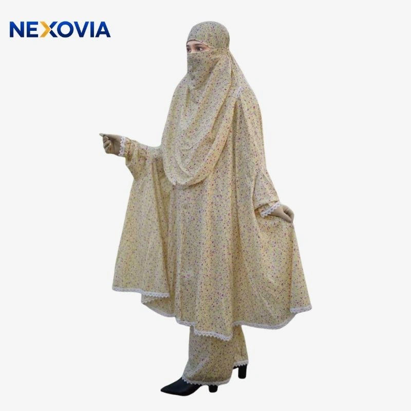 Plazo Khimar Set